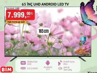 DİJİTSU 65 İNÇ UHD ANDROİD LED TV
